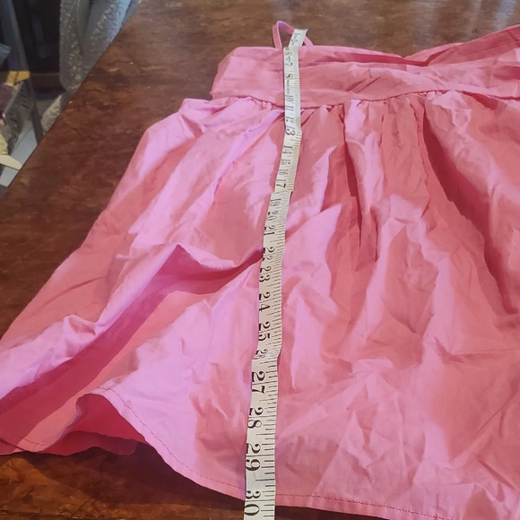 Pink Ruched Spaghetti Strap Mini Dress - Picture 13 of 13